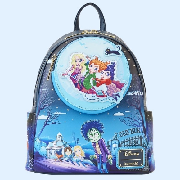 Loungefly Handbags - Loungefly | Disney Halloween Hocus Pocus Poster Glow Mini Backpack